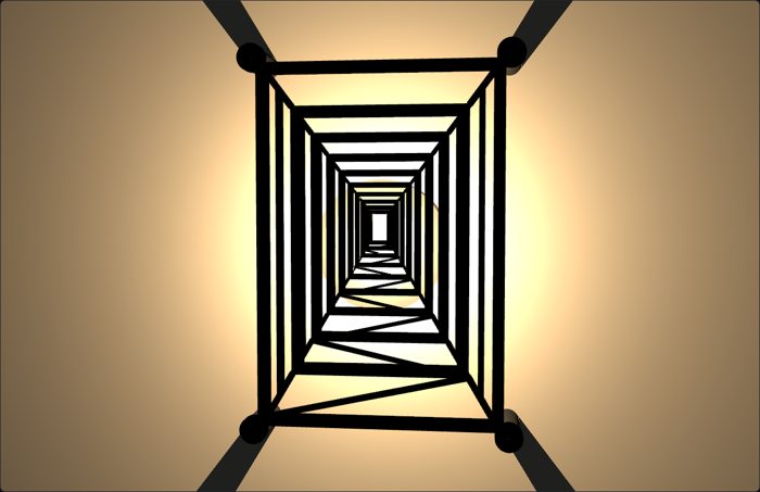 Hallway wall light